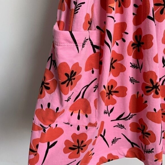 NWOT Hanna Andersson Sleeveless Print Pocket Girl Dress, 10 Years - Picture 4 of 10